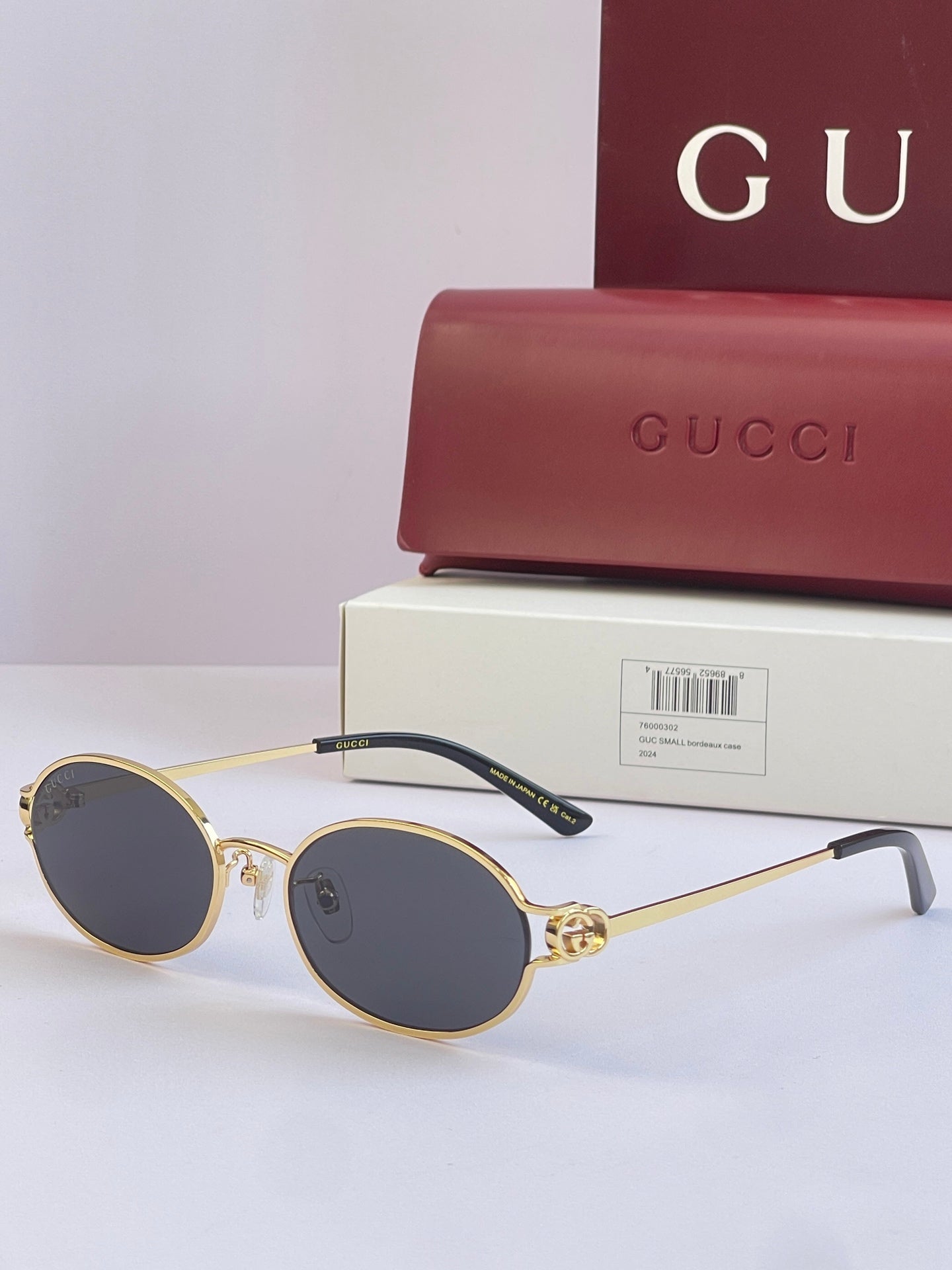 Gucci Women GG2262 Gold Sunglasses