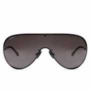 Gucci Unisex Mask Frame Smoke Gray Sunglasses