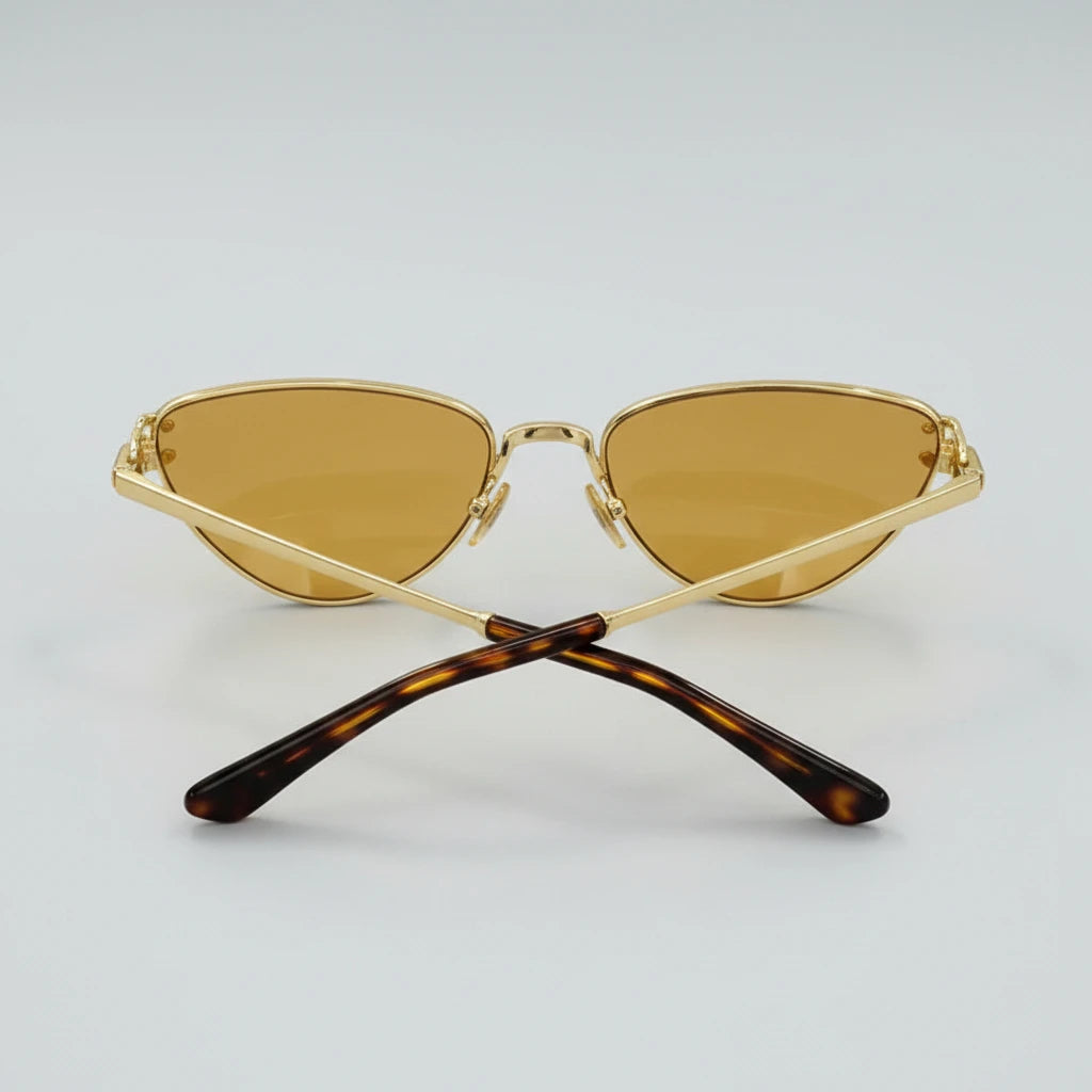 Chanel Women Cat-Eye Yellow Sunglasses