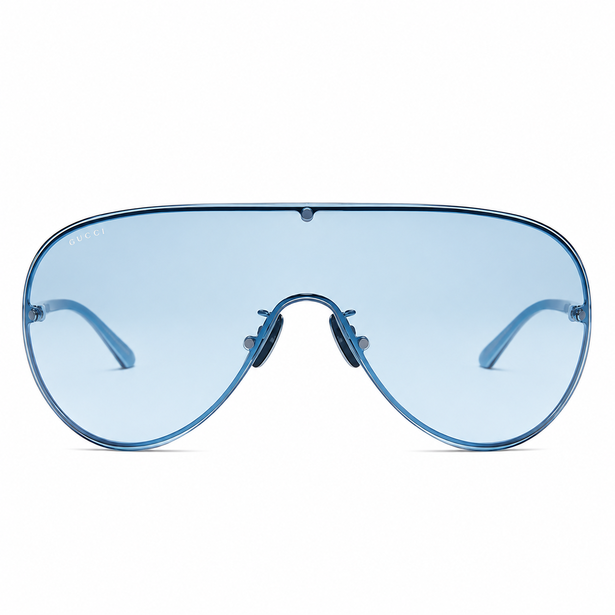 Gucci Unisex Mask Frame Blue Sunglasses