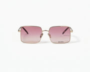 Miu Miu Runway SMUC53 Women Pale Gold / Peony Bio Gradient Sunglasses