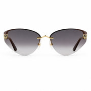 Cartier Panthère de C Women Cat-Eye Grey Gradient Sunglasses