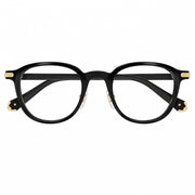 Cartier Première De C Men Square Black & Transparent Glasses