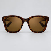  Cartier C de Women Square Motif Dark Havana Sunglasses 