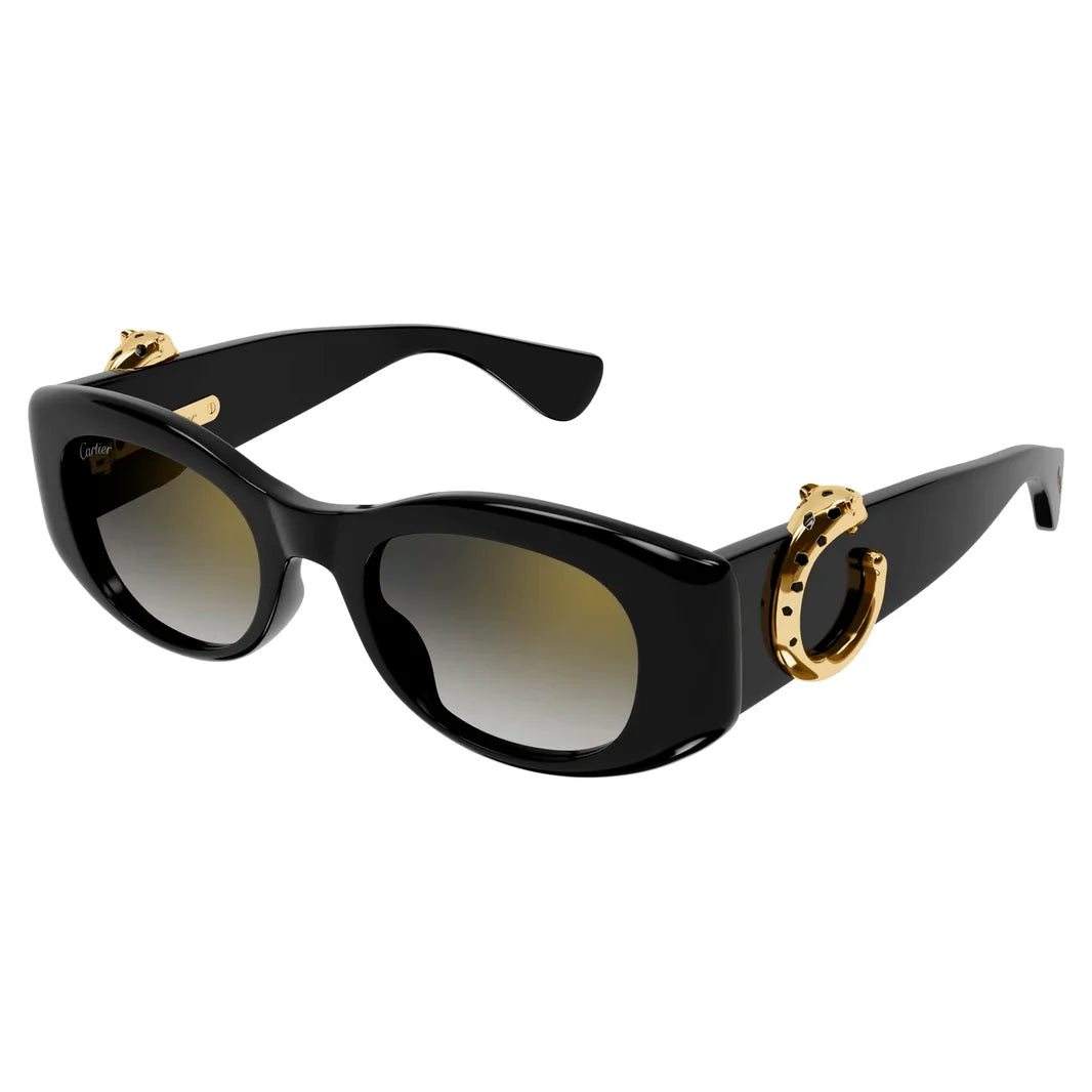 Cartier Panthère de C Women Black Sunglasses