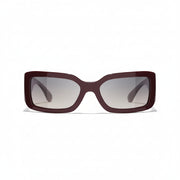 CHANEL Women Rectangle Brown Sunglasses CH5526