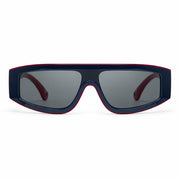Chanel Women Cat Eye Blue Red Frame Sunglasses