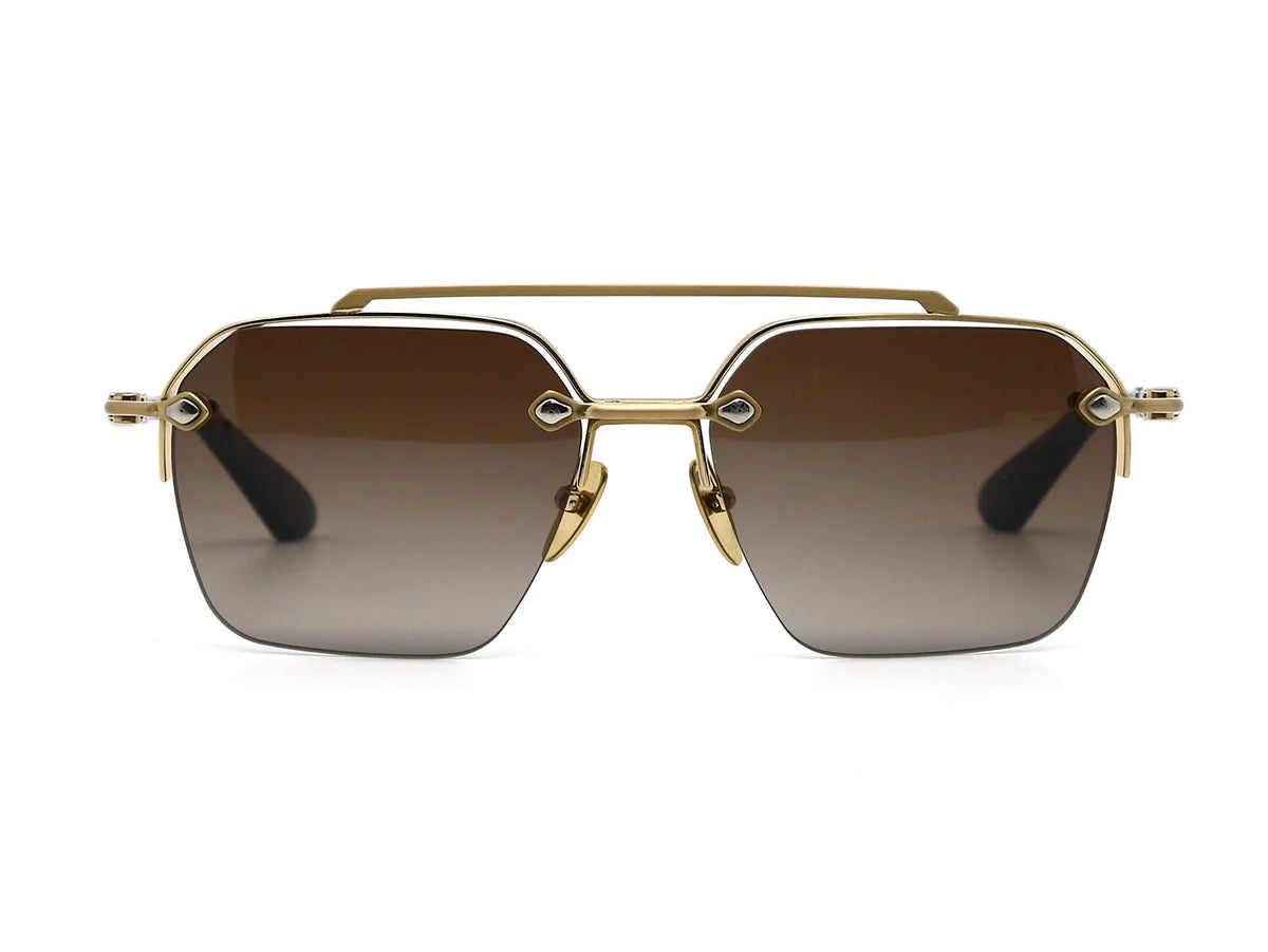 Chrome Hearts Bidi Esem 3090 Unisex Gold Frame / Brown Gradient Sunglasses