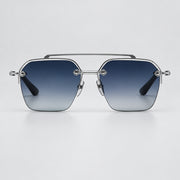 Chrome Hearts Bidi Esem 3091 Silver Frame / Grey Gradient Sunglasses