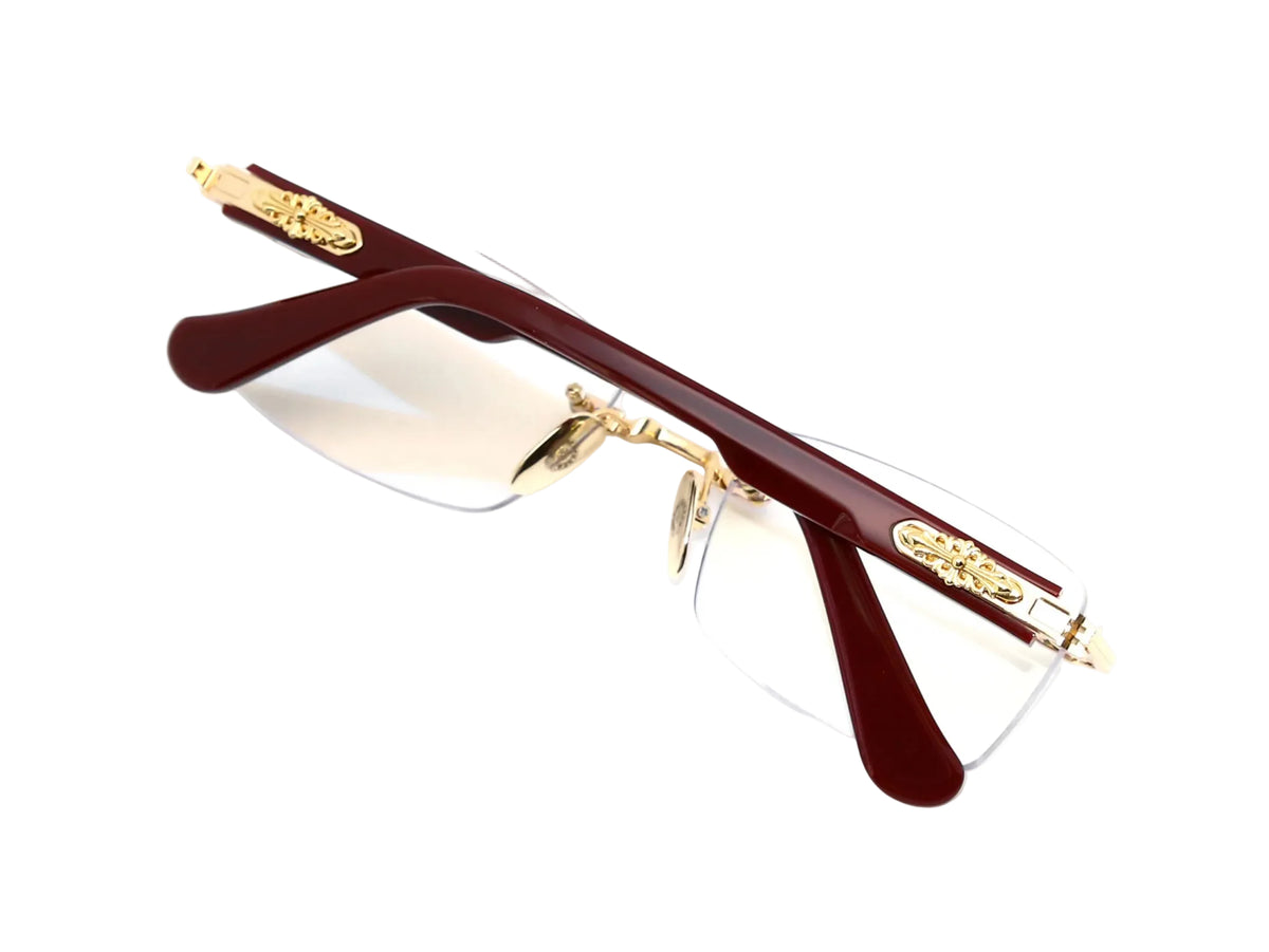 Chrome Hearts Deep II Gold / Red Glasses