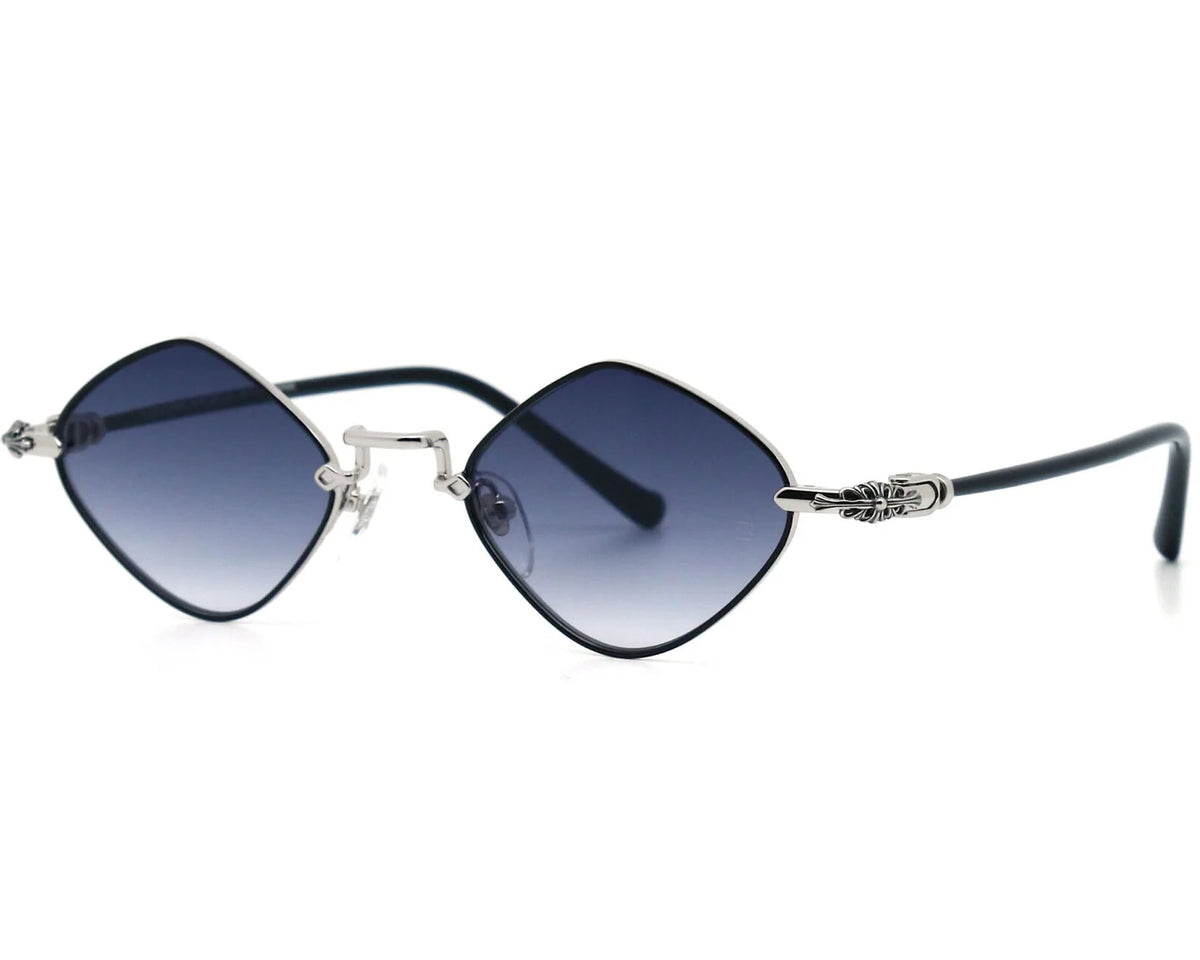 Chrome Hearts Diamond Dog 2159 Unisex Grey Diamond Sunglasses