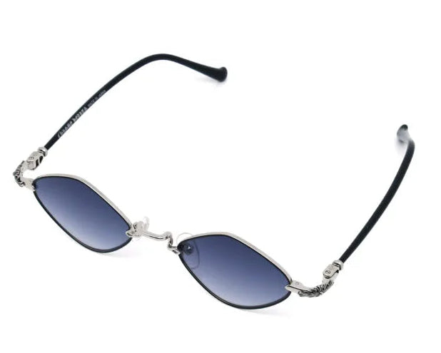 Chrome Hearts Diamond Dog 2159 Unisex Grey Diamond Sunglasses