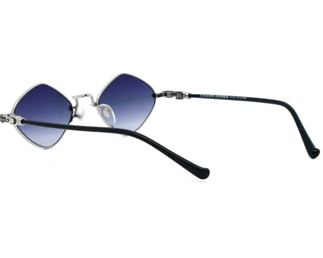 Chrome Hearts Diamond Dog 2159 Unisex Grey Diamond Sunglasses