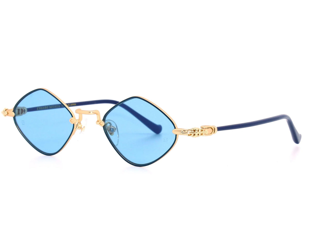 Chrome Hearts Diamond Dog 2152 Exclusive Blue Glasses