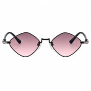 Chrome Hearts Diamond Dog 2158 Unisex Black & Burgundy Diamond Sunglasses