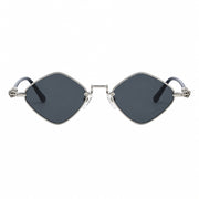 Chrome Hearts Diamond Dog 2160 Unisex Dark Grey Diamond Sunglasses