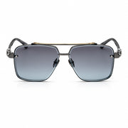 Chrome Hearts GHO 1400 Unisex Black & Grey Gradient Square Sunglasses