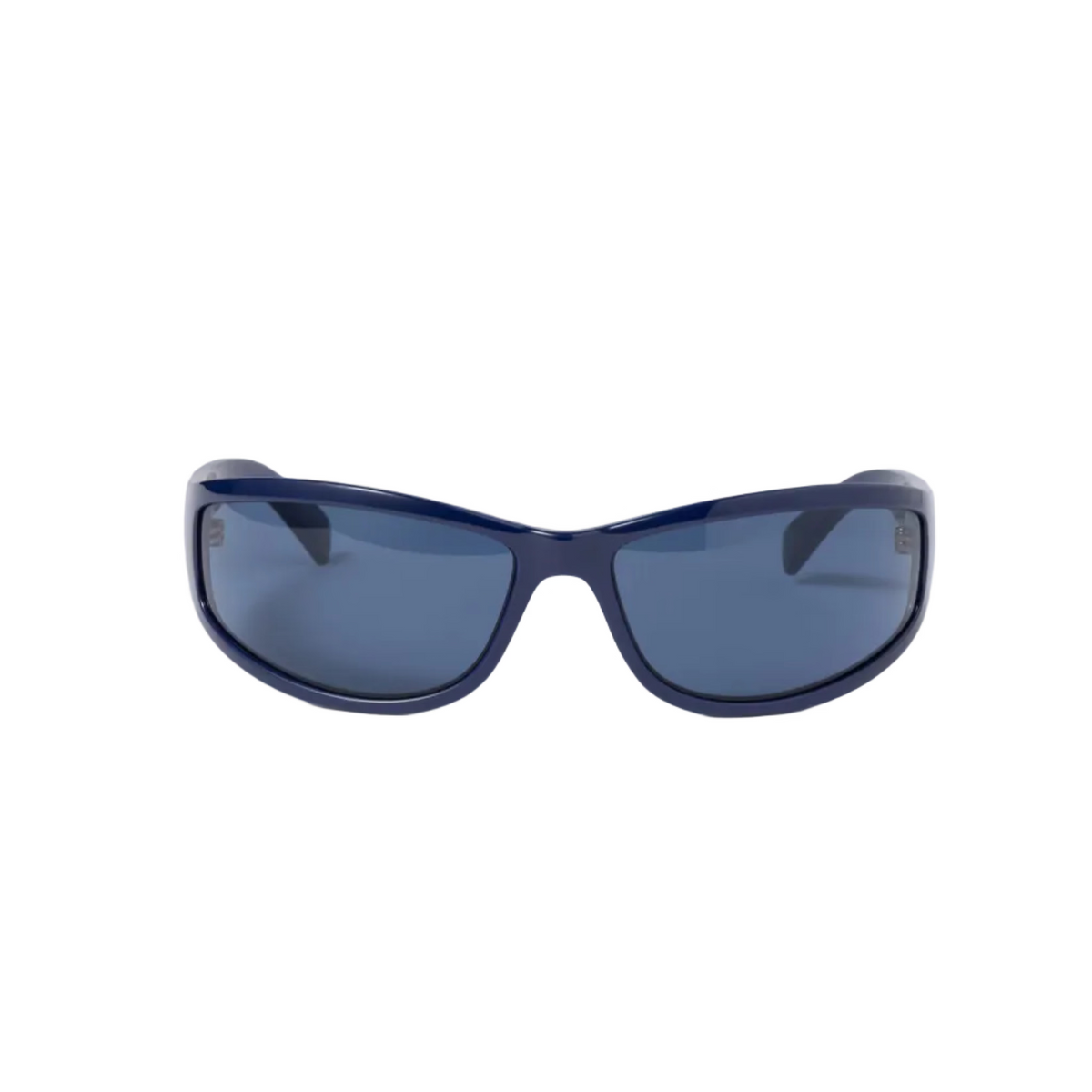 Miu Miu Eyewear Collection Women Indigo Wraparound Sunglasses 