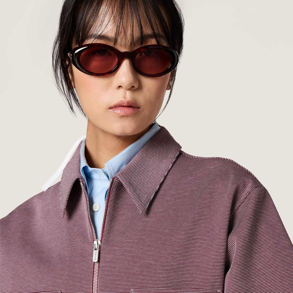 Miu Miu Women Rêverie Primrose Lenses Rust Tortoiseshell Sunglasses