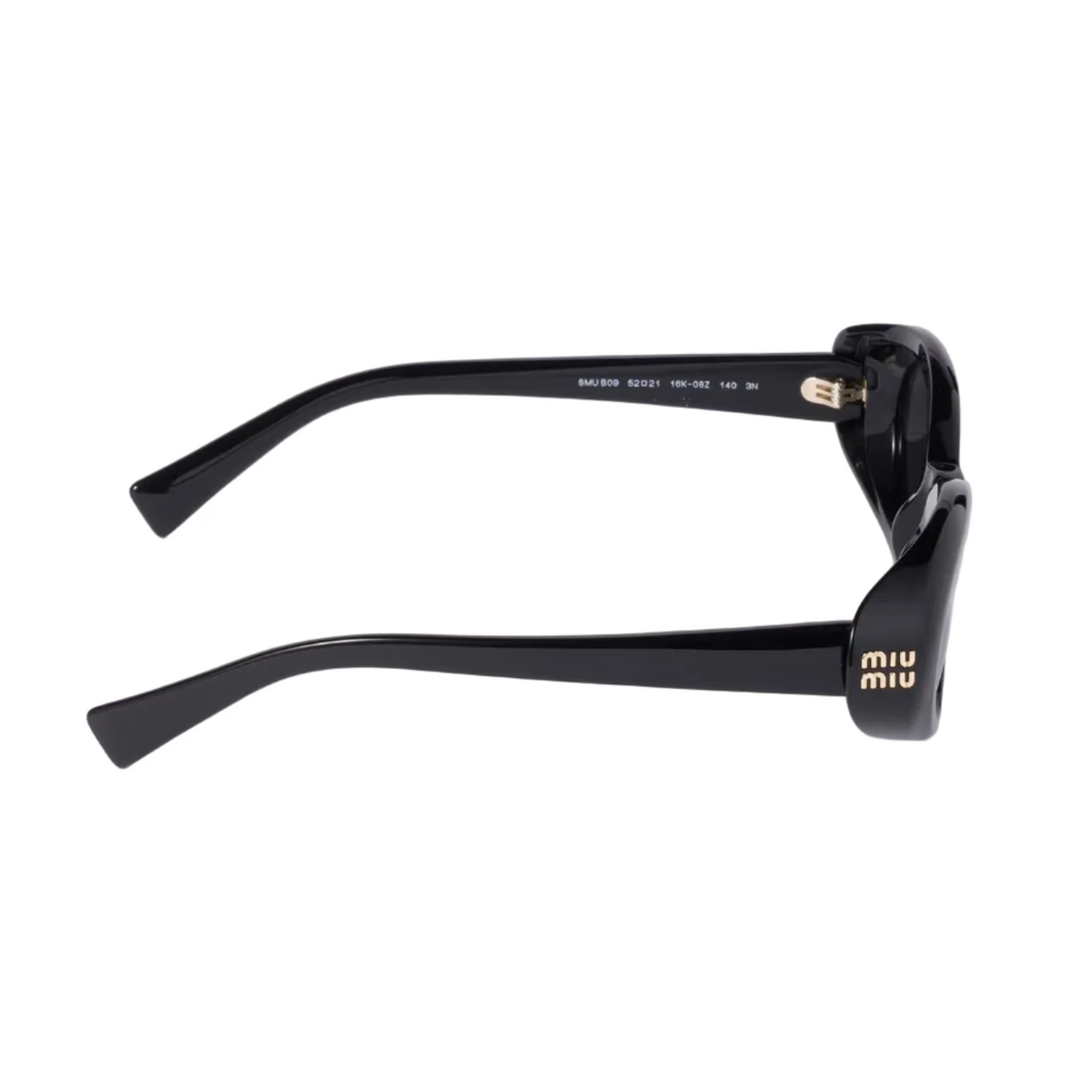 Miu Miu Women Rêverie Black / Slate Gray Lenses Sunglasses