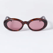 Miu Miu Women Rêverie Primrose Lenses Rust Tortoiseshell Sunglasses