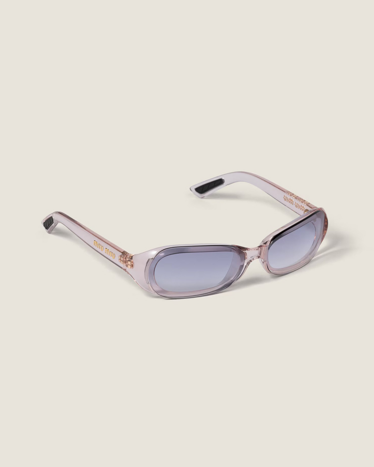 Miu Miu Runway SMUC07 Women Alabaster / Periwinkle Gradient Sunglasses