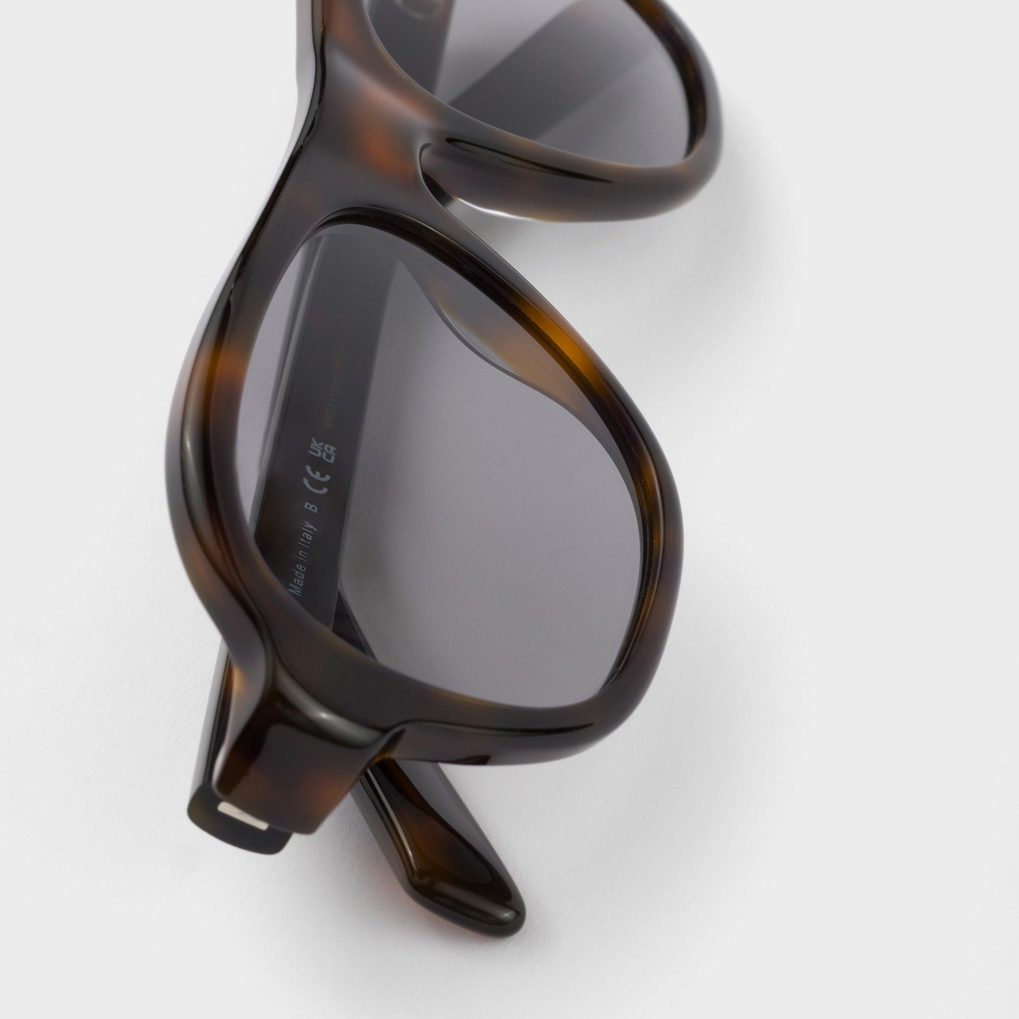 Prada Men Pilot Frame Juniper Tortoiseshell Sunglasses