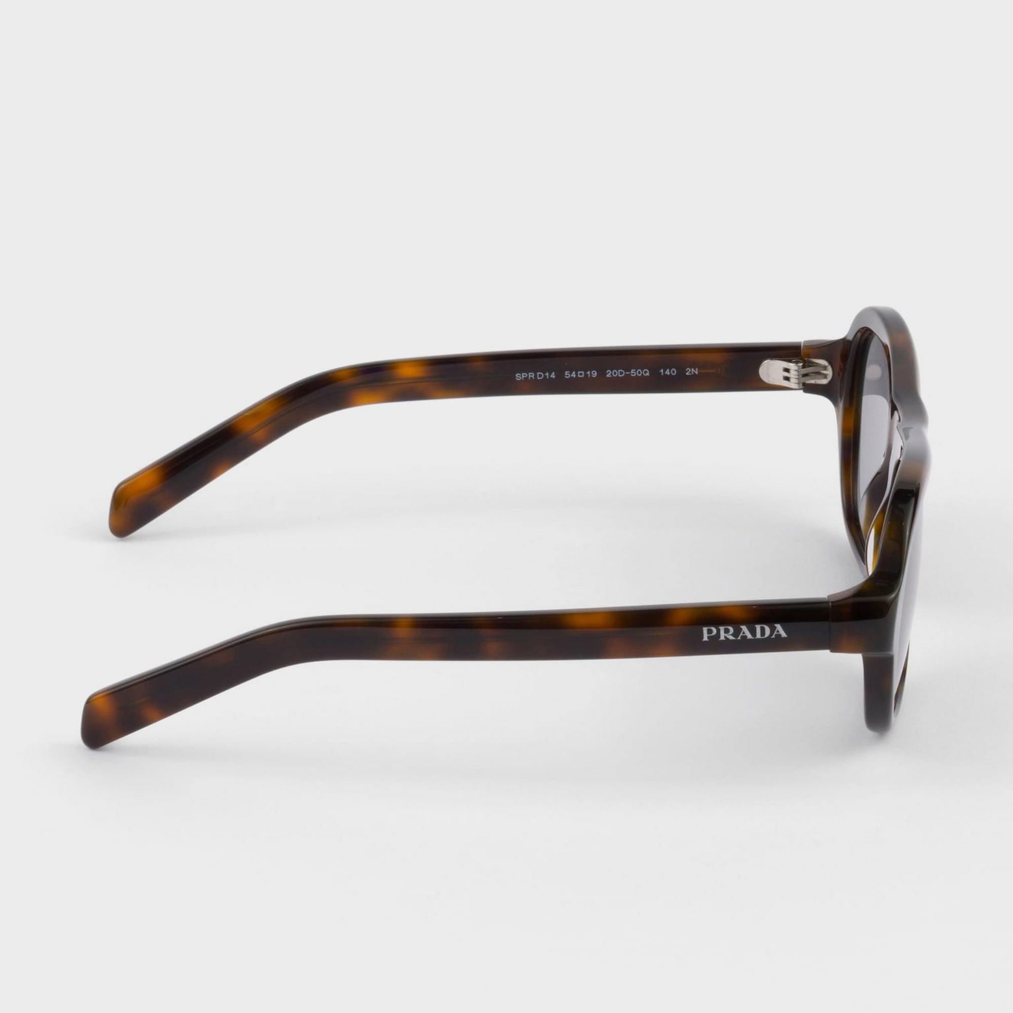 Prada Men Pilot Frame Juniper Tortoiseshell Sunglasses