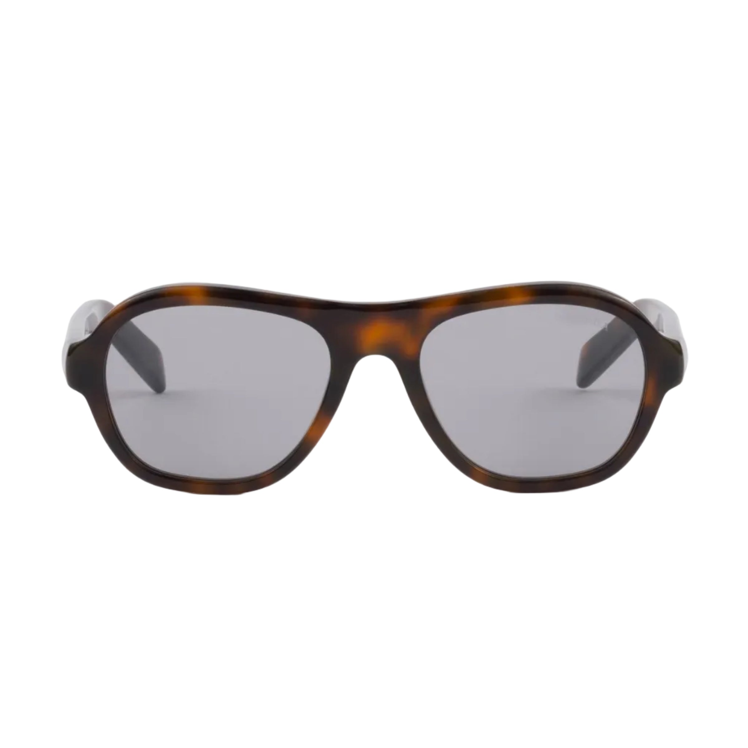 Prada Women Pilot Frame Mocha Brown Sunglasses