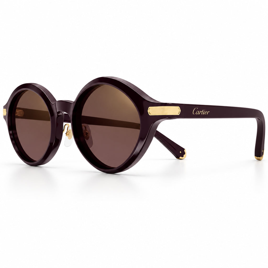 Cartier Première de C Women Purple Gradient Sunglasses