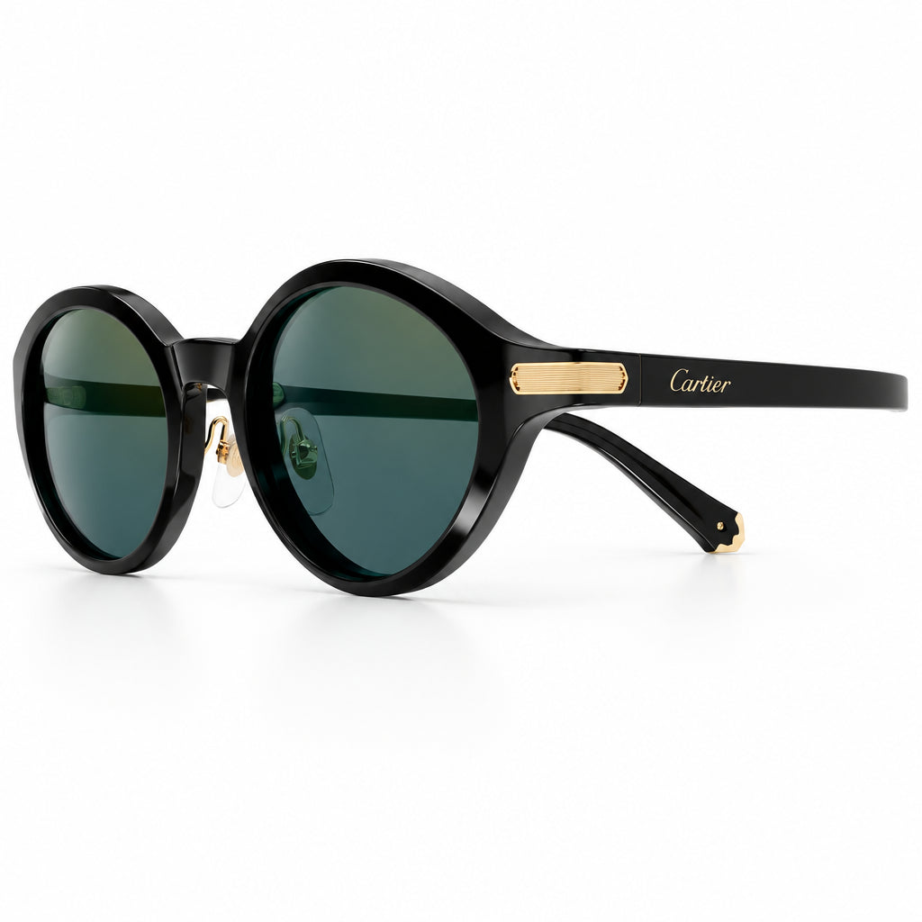 Cartier Première de C Women Grey-Blue Sunglasses