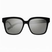 Saint Laurent Women's Monogram SL M40 Silver YSL Hinge Black Sunglasses