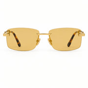 FRED Force 10 Geometric Gold/Yellow Sunglasses