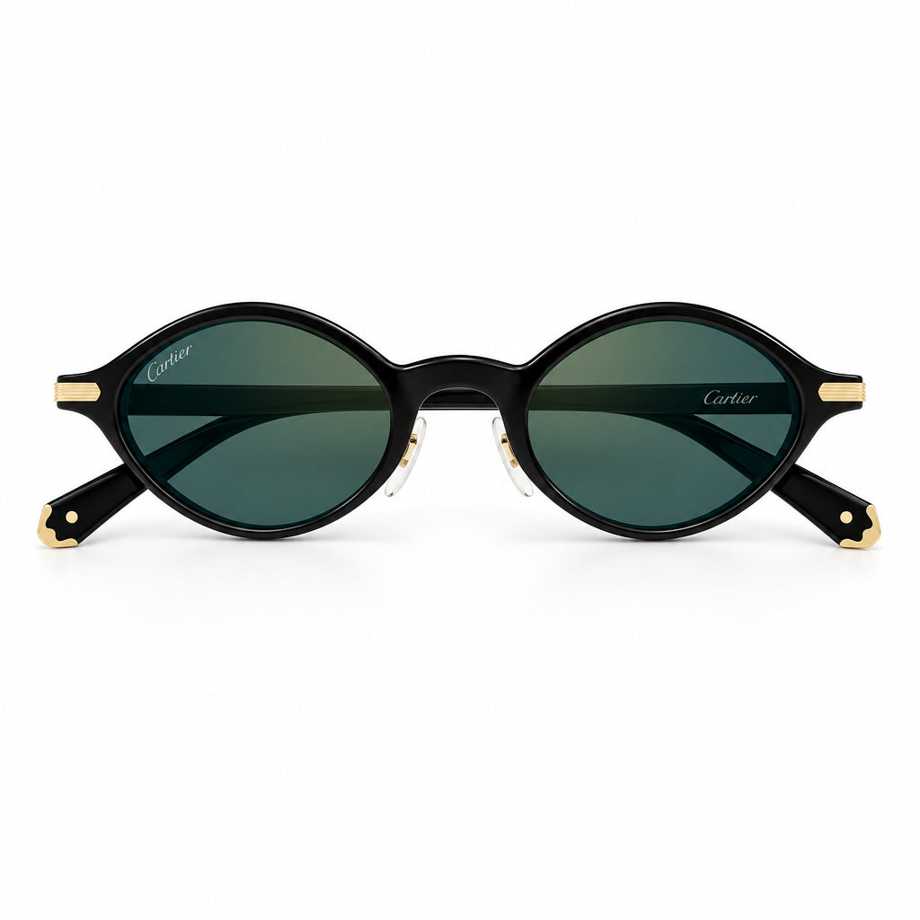 Cartier Première de C Women Grey-Blue Sunglasses