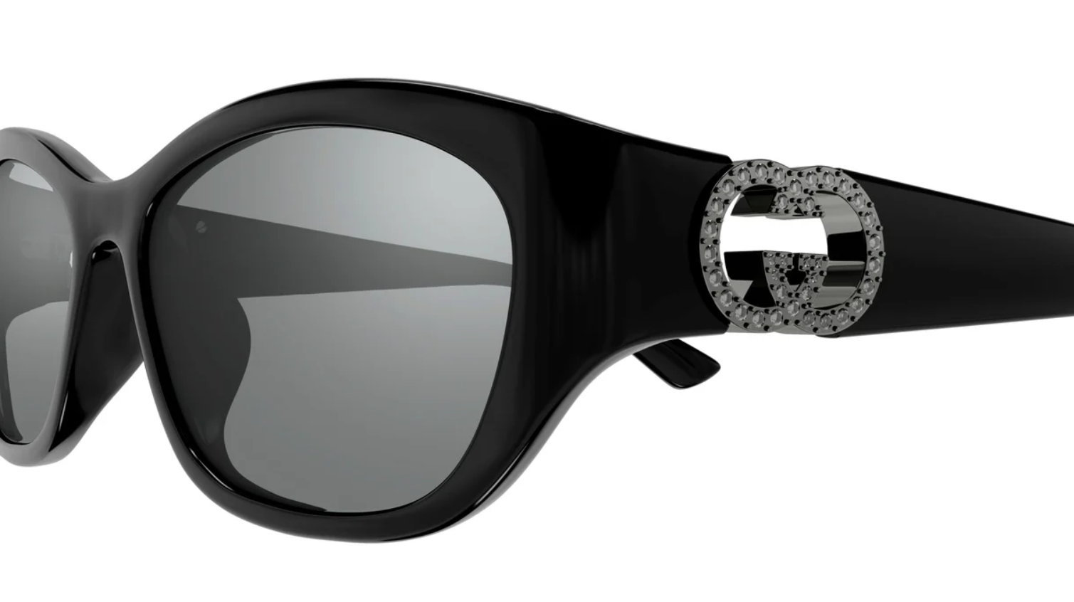 Gucci Women GG1826SK Black Sunglasses