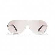 Chanel Women’s Shield Pink Sunglasses