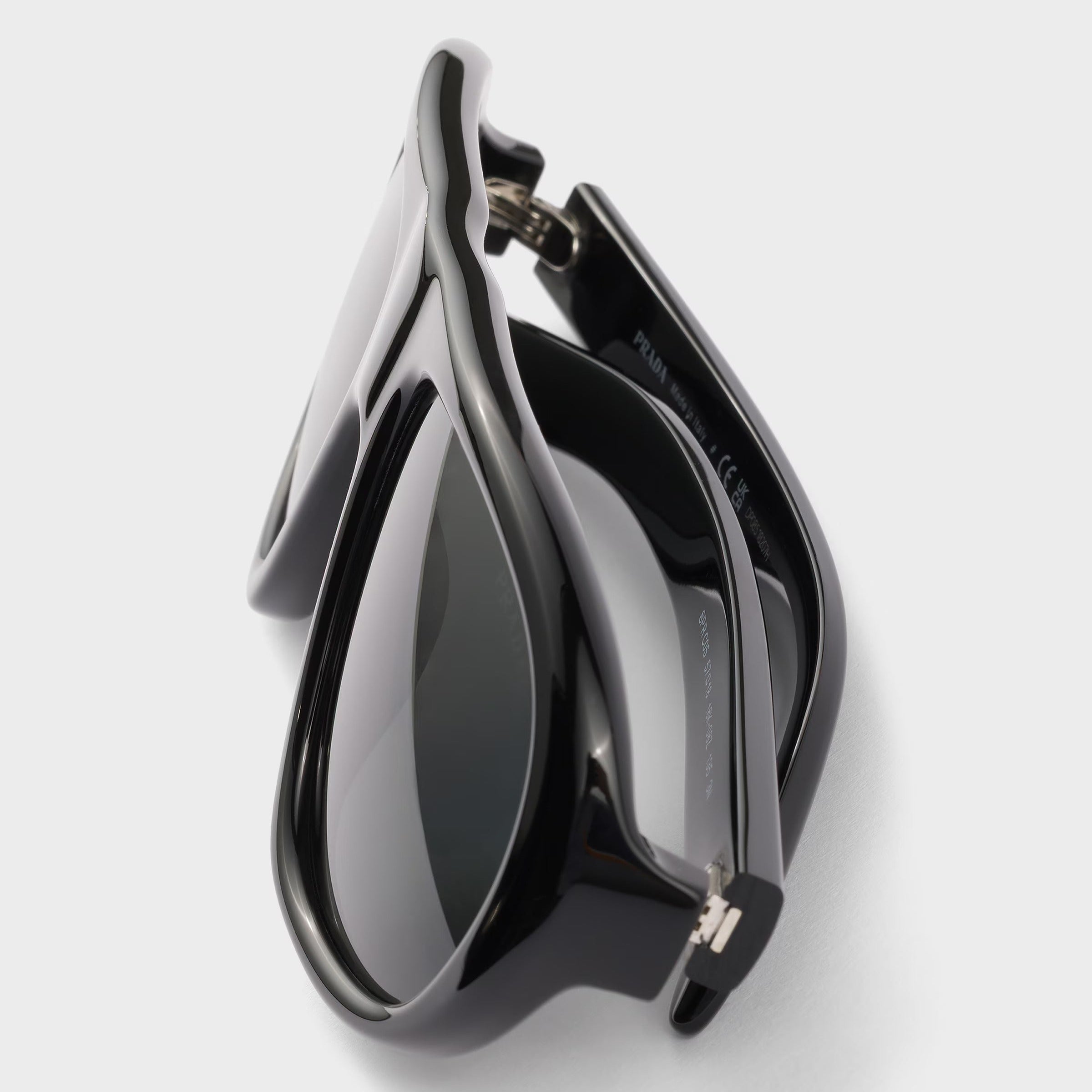 Prada Women Oversized Frame Black Sunglasses