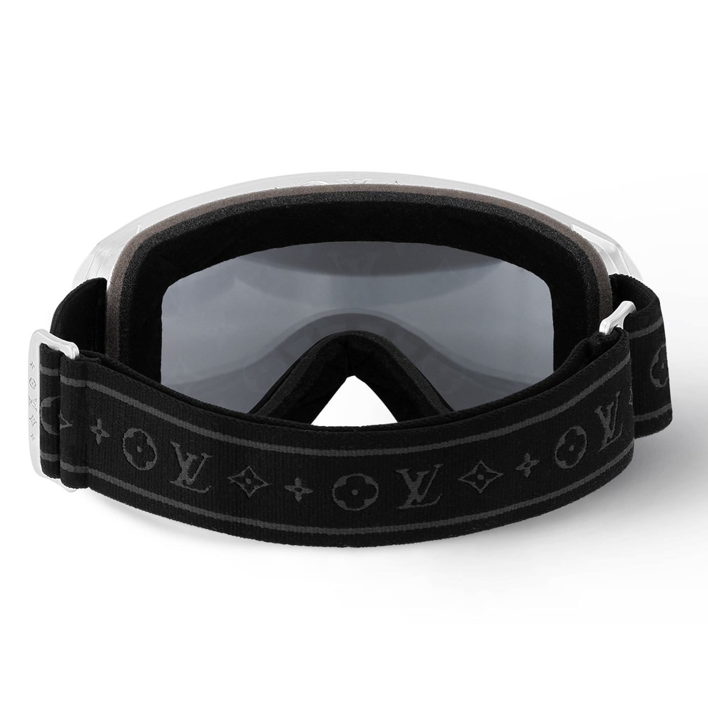 Louis Vuitton Women Mask Frame Snow White Sunglasses