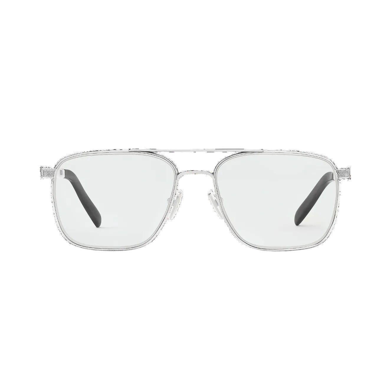 Louis Vuitton Women Square Frame Silver Sunglasses