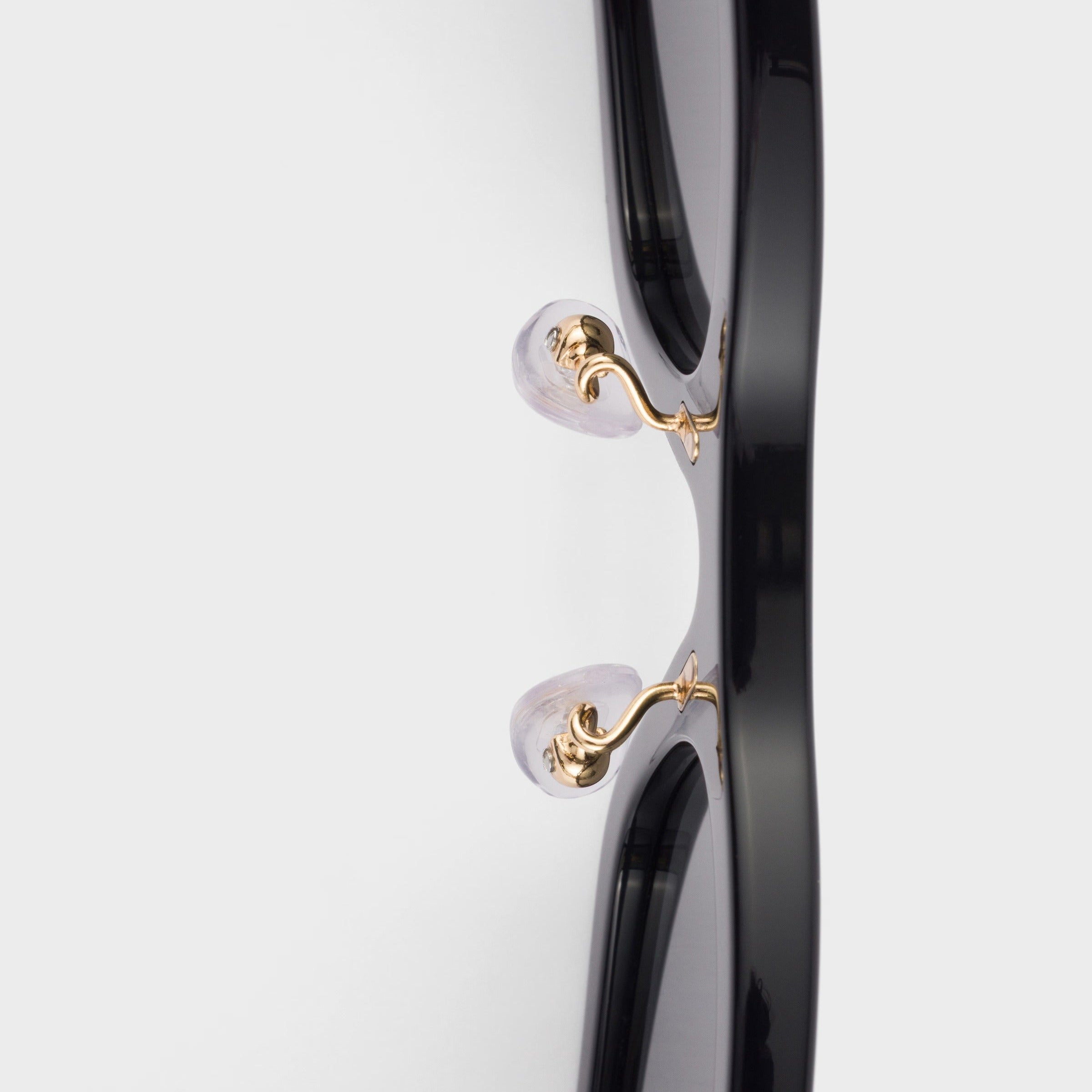 Prada Women Rectangular Frame Falcon Black Sunglasses
