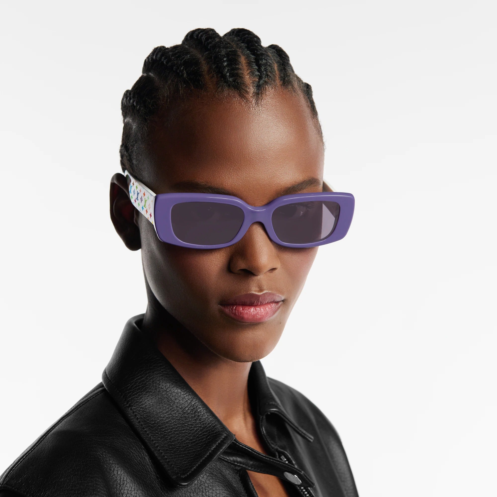 Louis Vuitton Women Cat Eye Frame Purple  Sunglasses