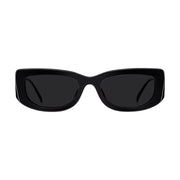 Prada Women Rectangular Frame Cosmic Black Sunglasses