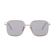 Prada Women Aviator Frame Pale Gold Sunglasses