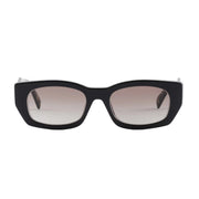 Prada Women Rectangular Frame Brown Tortoiseshell  Sunglasses