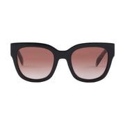 Prada Women Cat Eye Frame Dark Brown Sunglasses