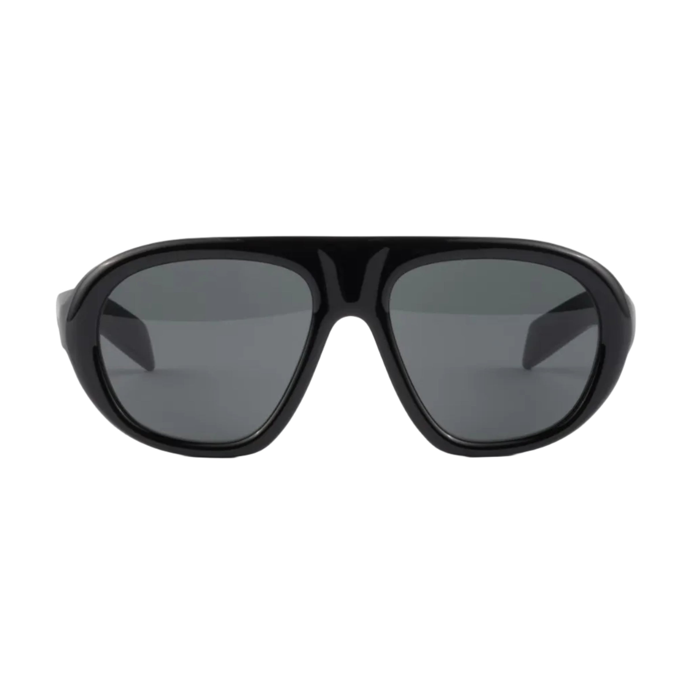 Prada Women Pilot Frame Crow Black Sunglasses