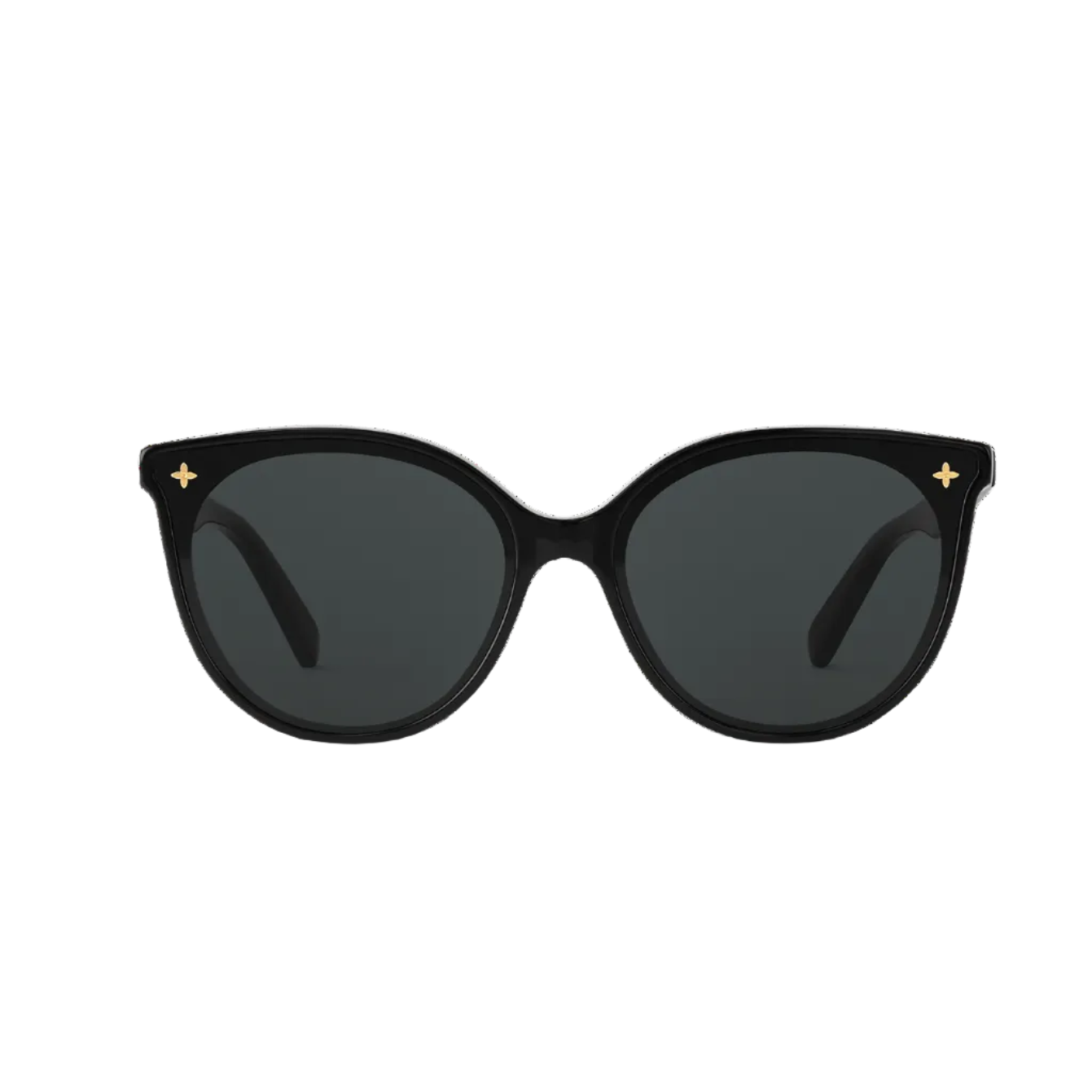 Louis Vuitton Women Cat Eye Frame Jet Black Sunglasses