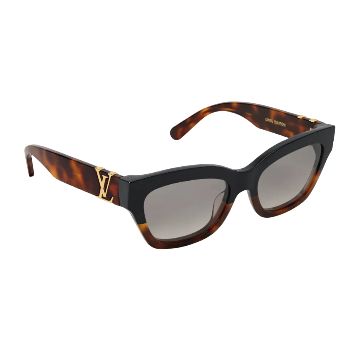 Louis Vuitton Women Cat Eye Frame Tortoise Sunglasses
