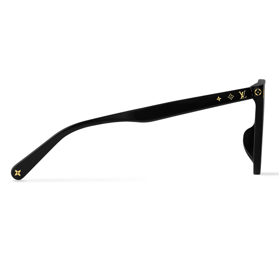 Louis Vuitton Women Cat Eye Frame Jet Black Sunglasses