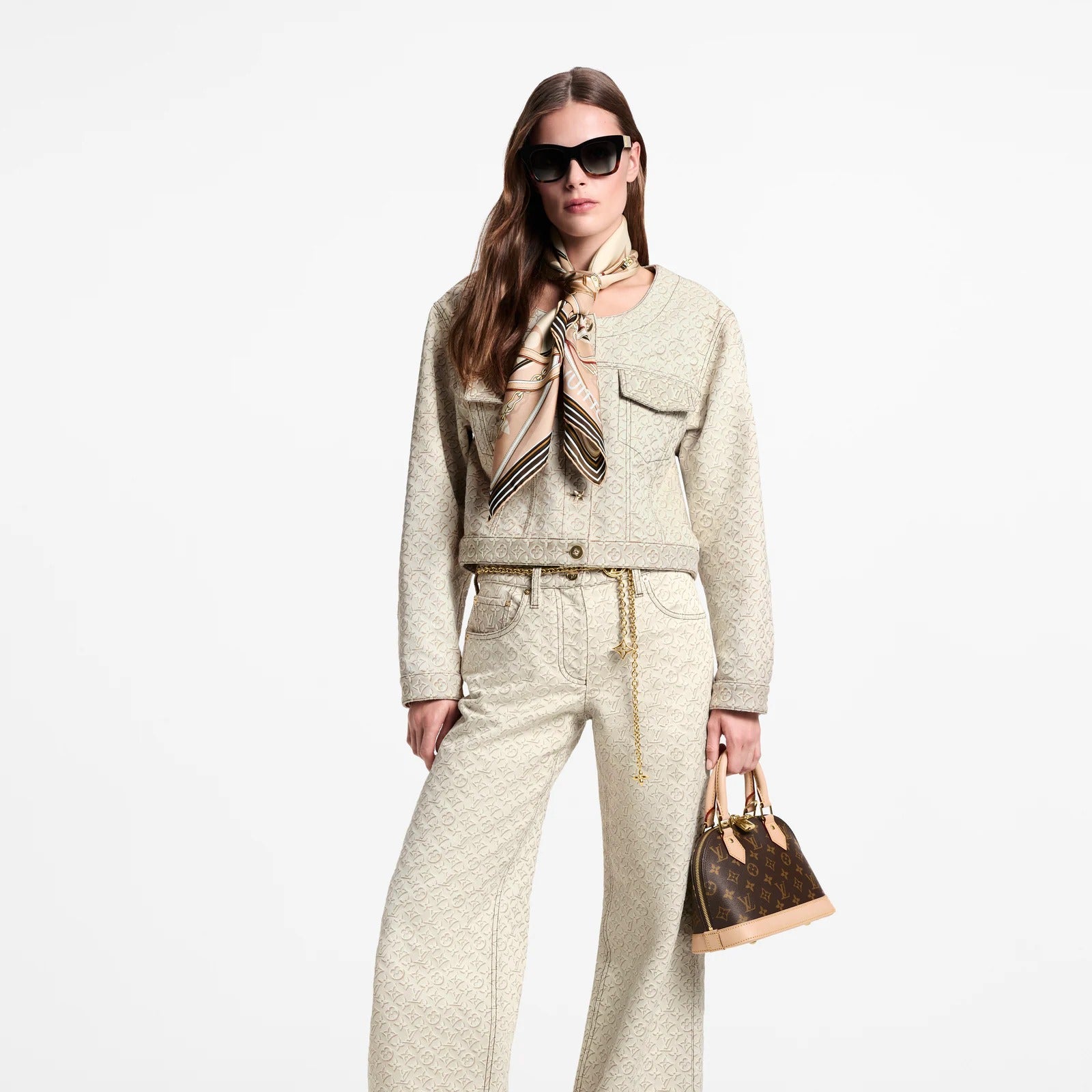 Louis Vuitton Women Cat Eye Frame Tortoise Sunglasses